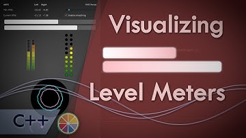 Drawing Level Meters - Visualizations with JUCE