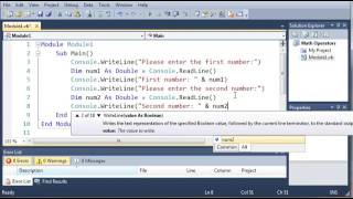 Visual Basic Tutorial   12   Creating A Basic Calculator ‏