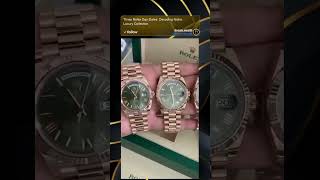 Three Rolex Day-Dates: Decoding Niche Luxury Collection