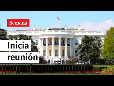 Atención: inició la reunión Petro-Biden  | Semana Noticias