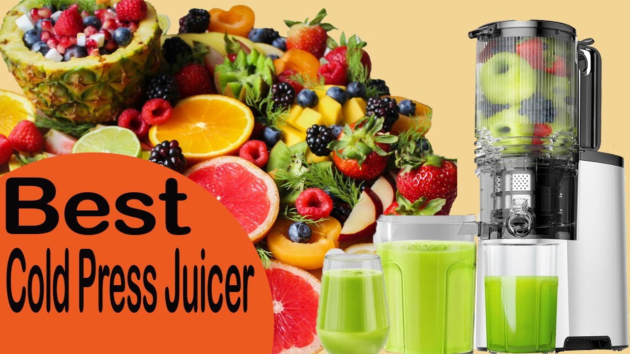 Cold Press Juicer Review: 5.8" Wide Feed Chute, 400W High Yield Juicer // cold press juicer review
