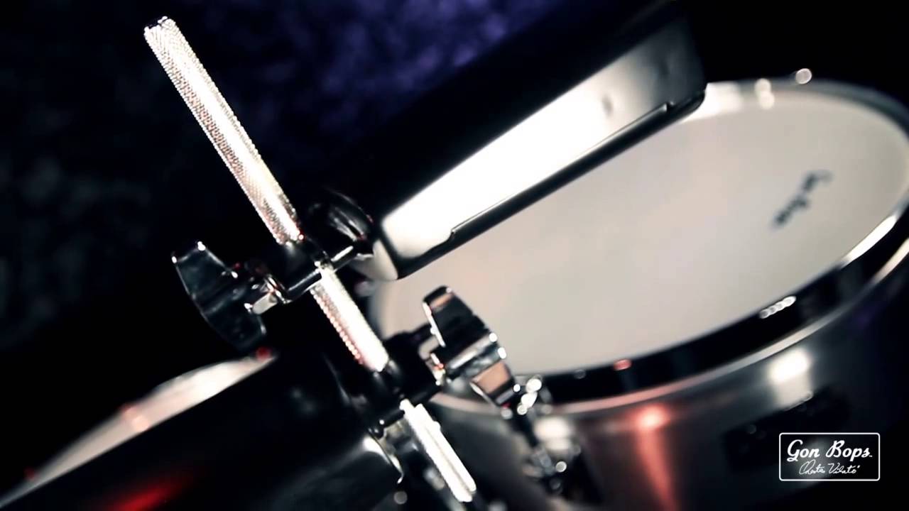 Orestes Vilato Signature Timbales from Gon Bops (VTB1415) YouTube