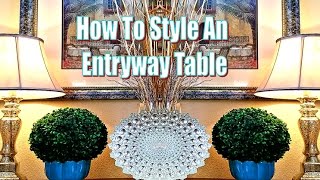 How to Decorate An Entryway Table | Decor Ideas for Entryway Table ️RECREATE THE LOOK BY SHOPPING HERE ‣ https://shopweave.com/p/ILMosoV0lvs https://www.instagram.com/