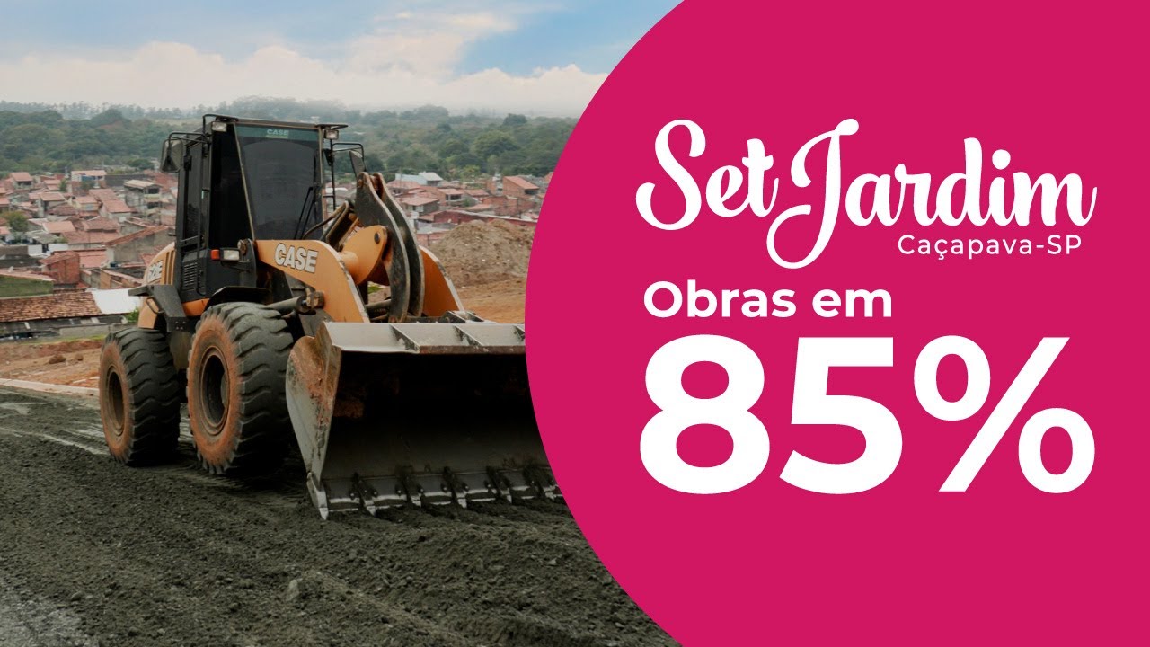 Andamento de Obras SetJardim Caçapava - Agosto de 2025