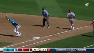 The Marlins Turn Two With Nobody on First and Two Outs