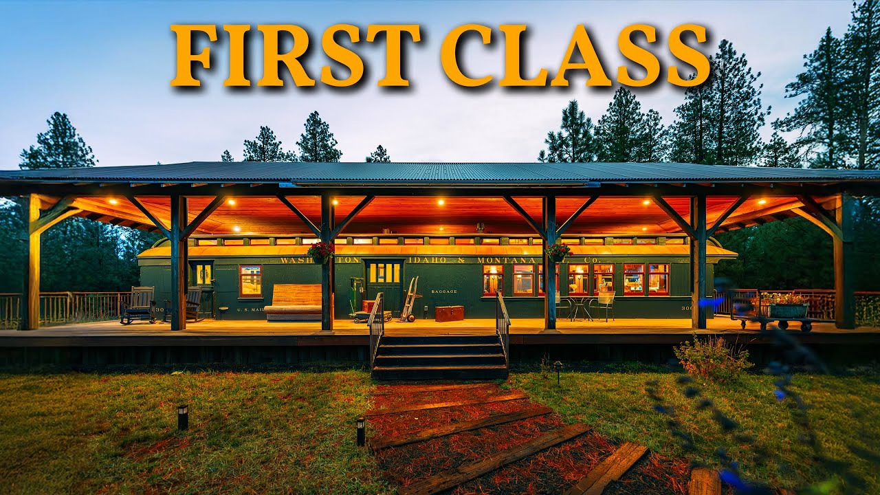 Perfectly Restored 1909 Train Carriage (Levi Kelly's Favorite Train Airbnb)