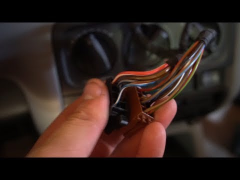 VW GOLF 3 RADIO ISO STECKER BELEGUNG & KABELFARBEN / BARSTUNINGTV