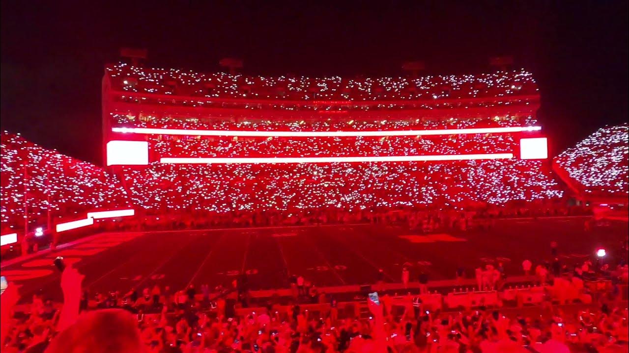 Nebraska v Michigan Thunderstruck YouTube