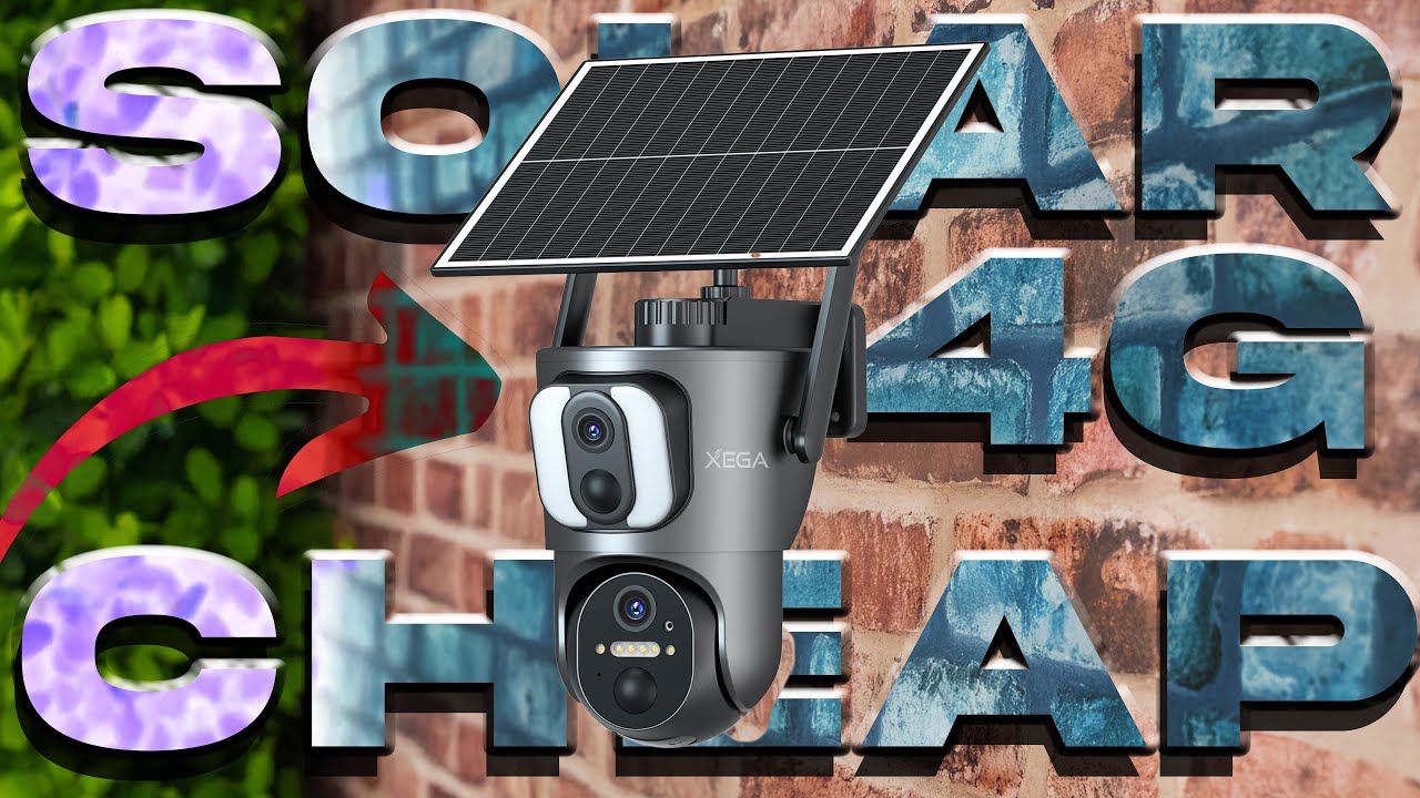 Лучшая камера видеонаблюдения 2026 года с SIM-картой! Xega XG-08 4G LTE