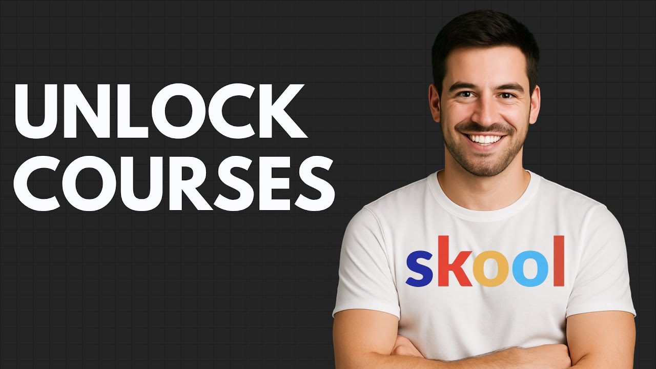 Как разблокировать курсы в Skool [КРАТКОЕ РУКОВОДСТВО]