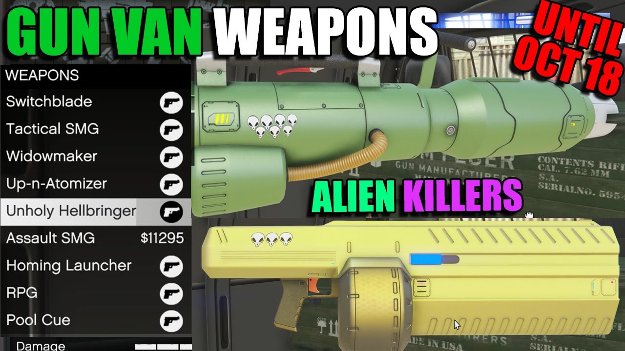 This Week 'GUNVAN' WEAPONS **RAILGUN** Is Back! + UNIQUE Liveries