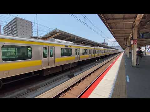 中央総武線E231系0番台B11稲毛駅発車