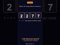Make 24 with 2, 2, 7, 7 — Hard Mode #6