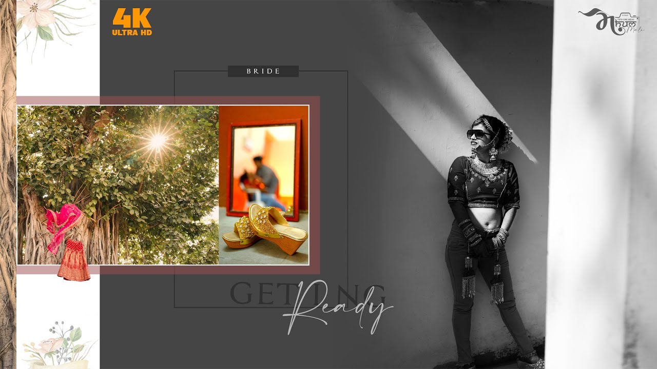 BRIDE Getting Ready Shoot for Wedding || KOMAL || Cinematic Video | 4K | 