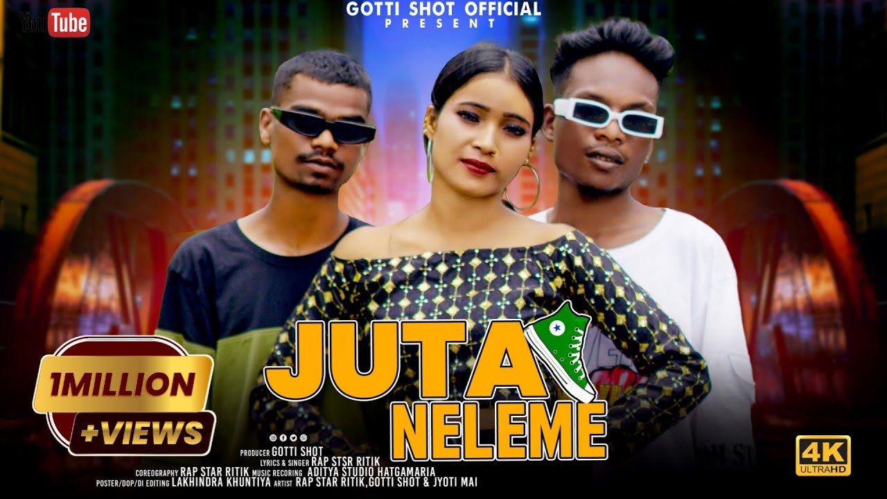 JUTA NELEME NEW HO MUNDA VIDEO 2023 RAP STAR RITIK  GOTTI SHOT  JYOTI MAI