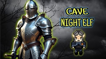 LAWL MMORPG | CAVE NIGHT ELF - KNIGHT 210+ | #lawl #lawlmmorpg #tibiamobile #tibia 