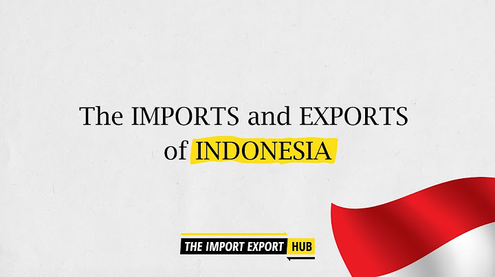 Indonesia top 4 exporter of agricultural products in the world năm 2024