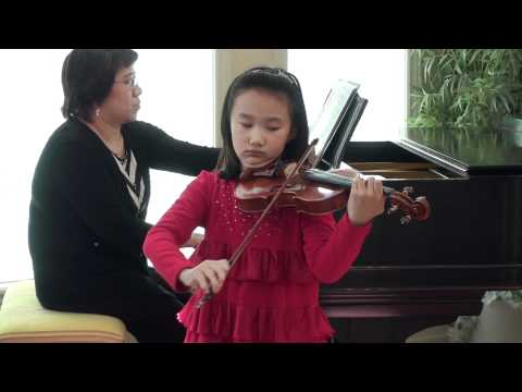 Mercedes Cheung (Age 8) Yankee Doodle By Vieuxtemps ( Souvenir d Amerique Variations )