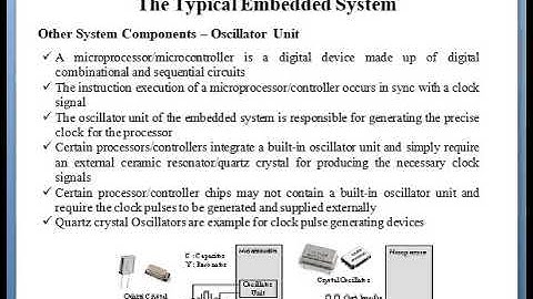 6EC- ARM microcontroller and embedded systems, Module-3, other system components