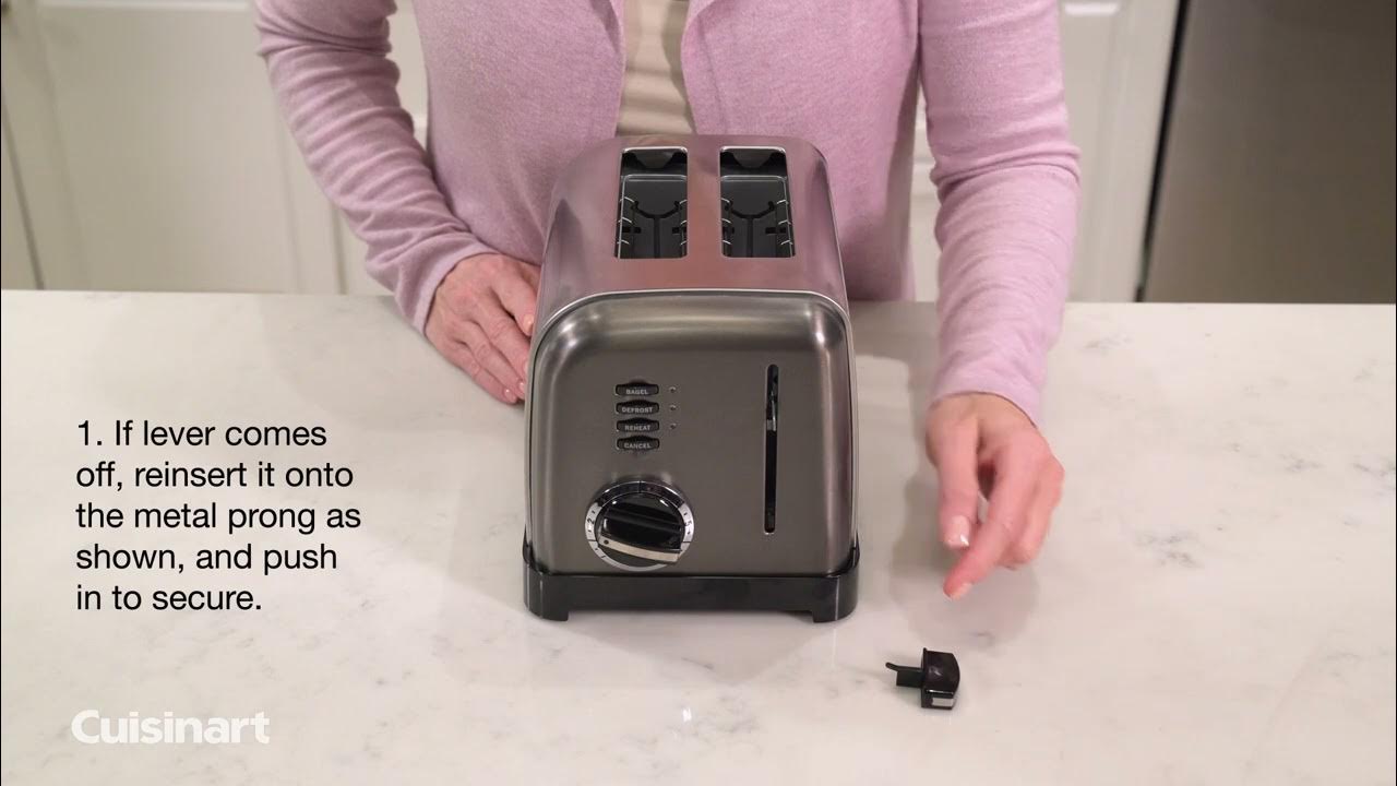 How to Fix Toaster Lever Popping Out YouTube