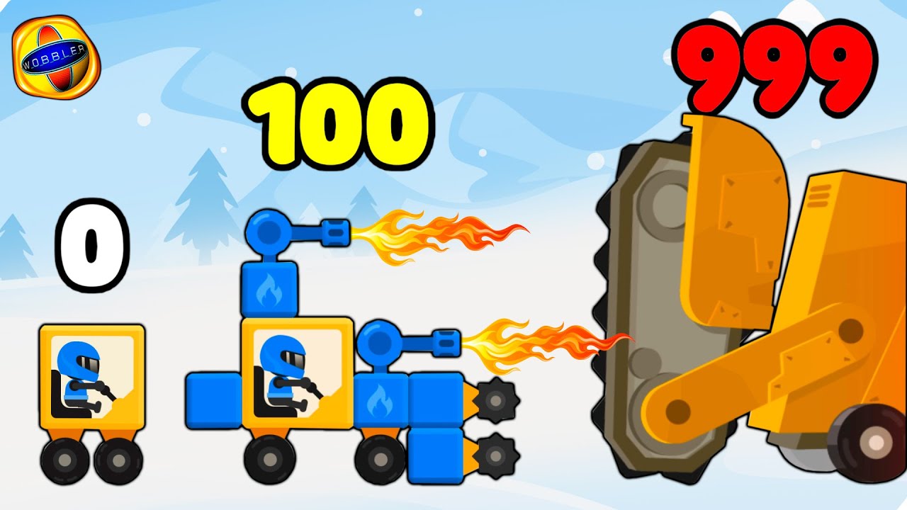 🌞ЭВОЛЮЦИЯ МАШИНКИ - ТАНКА!