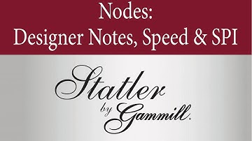 Nodes Designer Notes, Speed and SPI