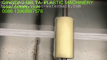 Polyester cord reinforcement packing straps produce machine