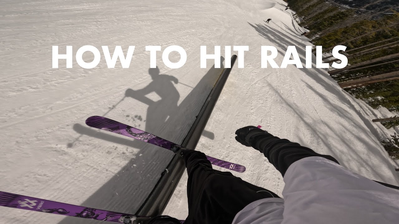 Как попасть в рельсы на лыжах