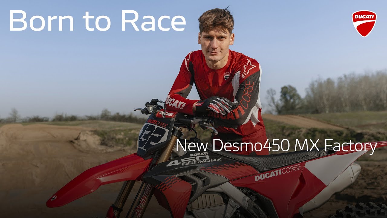 Ducati lança a Desmo 450 MX Factory - Vídeo