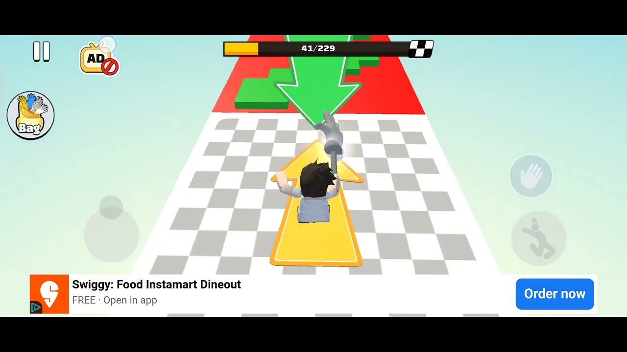 Easy Obby Slap ) Slap Tower ⬆️⬆️ Checkpoint 31 to 48