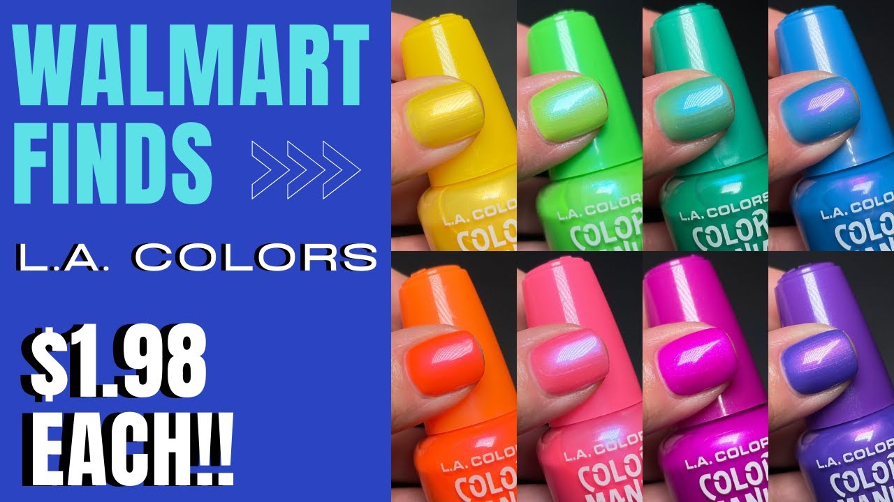 Walmart Finds!! | LA Colors Color Mania