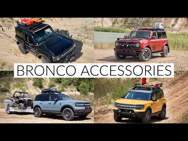Ford Bronco, Bronco Sport concepts preview hundreds of accessories and mods  - CNET