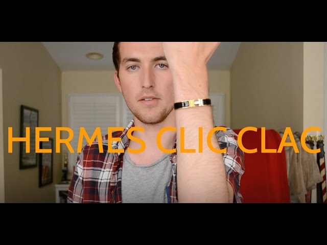 Quick little Hermès Clic H Bracelet Unboxing 🧡 Love these bracelets!