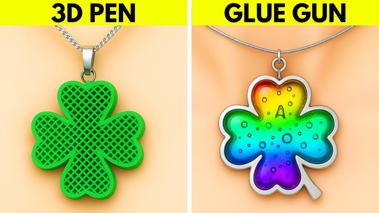 GLUE GUN vs 3D PEN 💖🤩 Creative DIY Ideas & Cool Hacks - YouTube