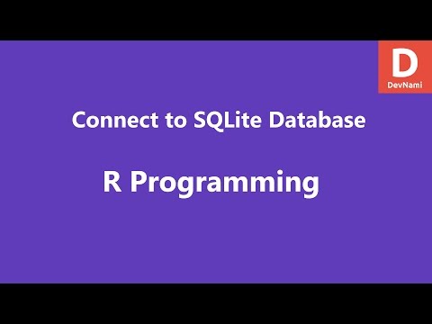 Connect to SQLite Database in R