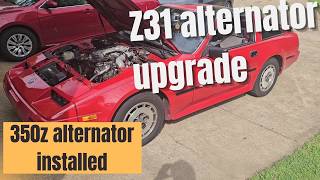 Z31 Alternator Upgrade