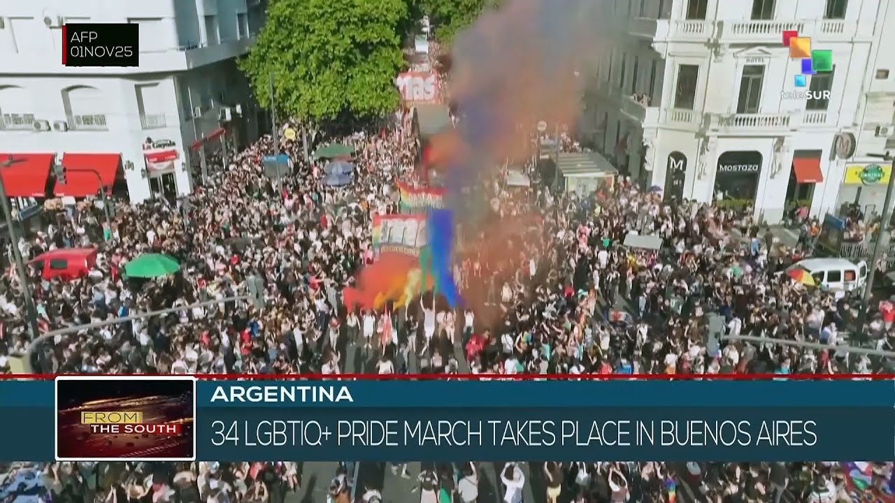Аргентина: в Буэнос-Айресе прошёл 34-й марш гордости ЛГБТИК+