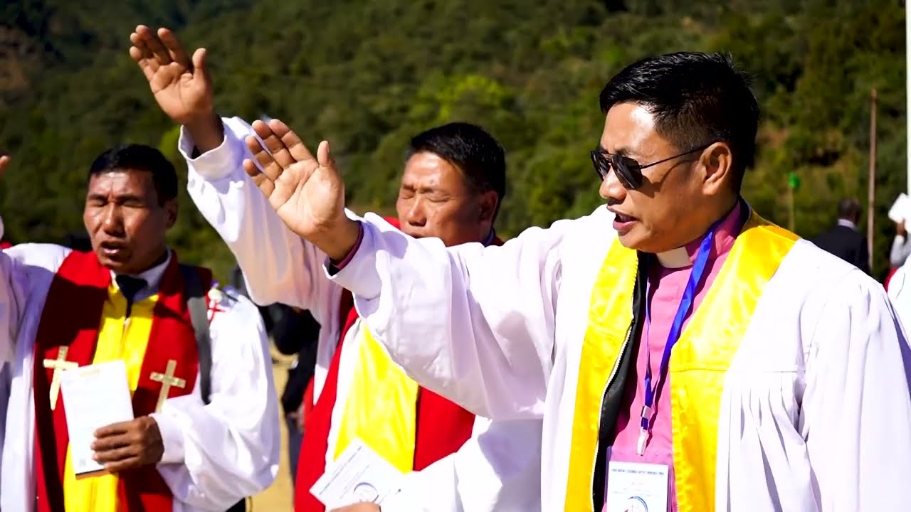 PROU SHIRONG (ZAOSIIMAI) BAPTIST CHURCHES, PNBA|75 YEARS OF CHRISTIANITY CELEBRATION|UNVEILING STONE