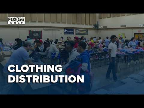 New non-profit distributes thousands of clothes in Hazleton
