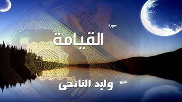 سورة القيامة | بصوت القارئ الشيخ وليد النائحى