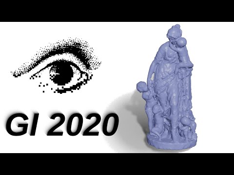 GI 2020: Fine Feature Reconstruction in Point Clouds by Adversarial Domain Translation