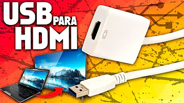 Para que serve o adaptador de HDMI?