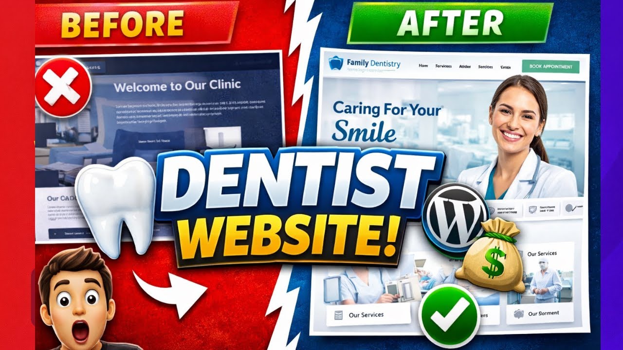 How to Make a Dentist Clinic Website Using WordPress