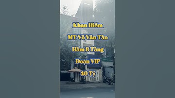 Bán Gấp Mặt Tiền Võ Văn Tần ( Ngay Lê Quý Đôn ) | H+8 Tầng | Giá Chỉ 40 Tỷ | #bds #nhapho #mattien