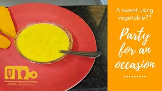 Yellow Pumpkin Kheer ||  A dessert using a Vegetable - Parangikai/Arasanikai payasam