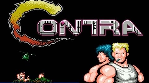 Contra - [Dendy / NES / Famicom] - 100% walkthrough - No comments