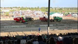 Heat 1 | Large Machines | 2021 Monroe County Fair Combine Derby
