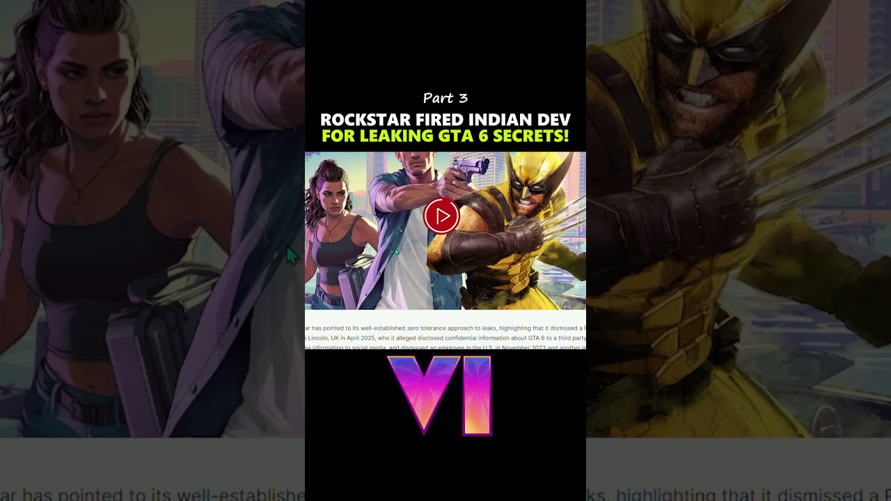 Rockstar FIRED Indian Developer for Leaking GTA 6 Secrets!🤯 (Pt. 3)
