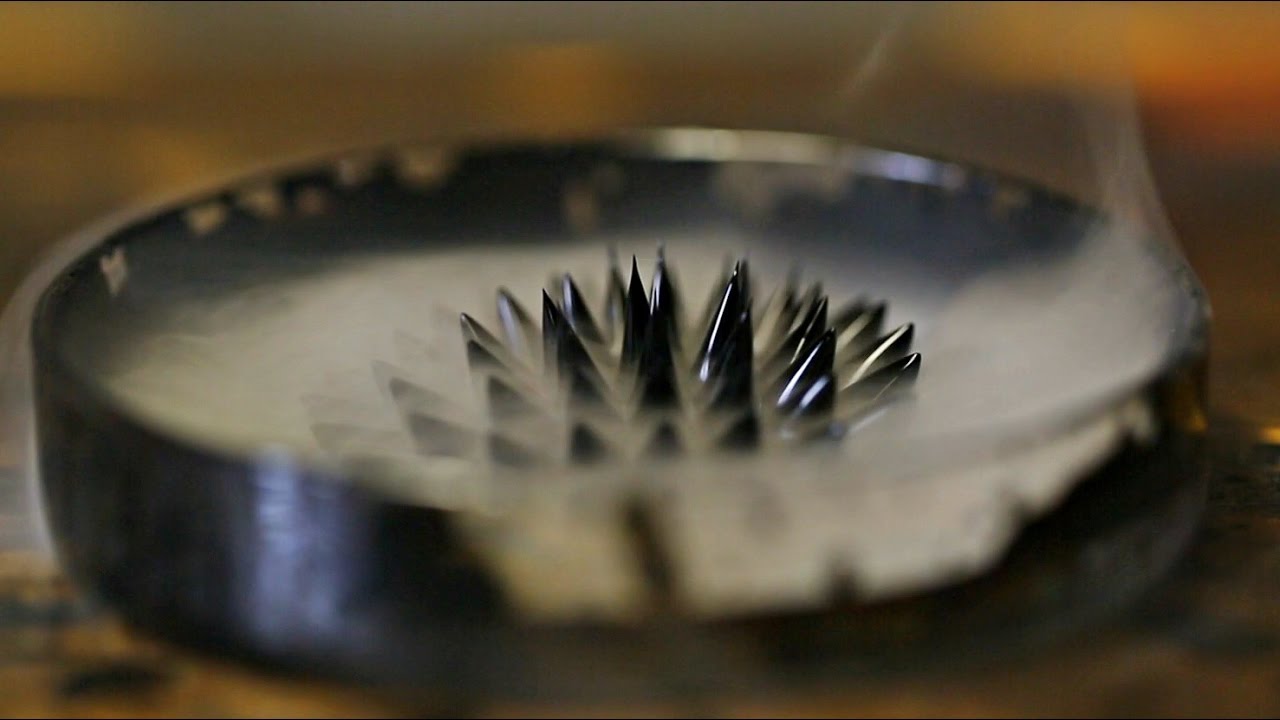 What Happens If You Pour Liquid Nitrogen in Ferrofluid YouTube