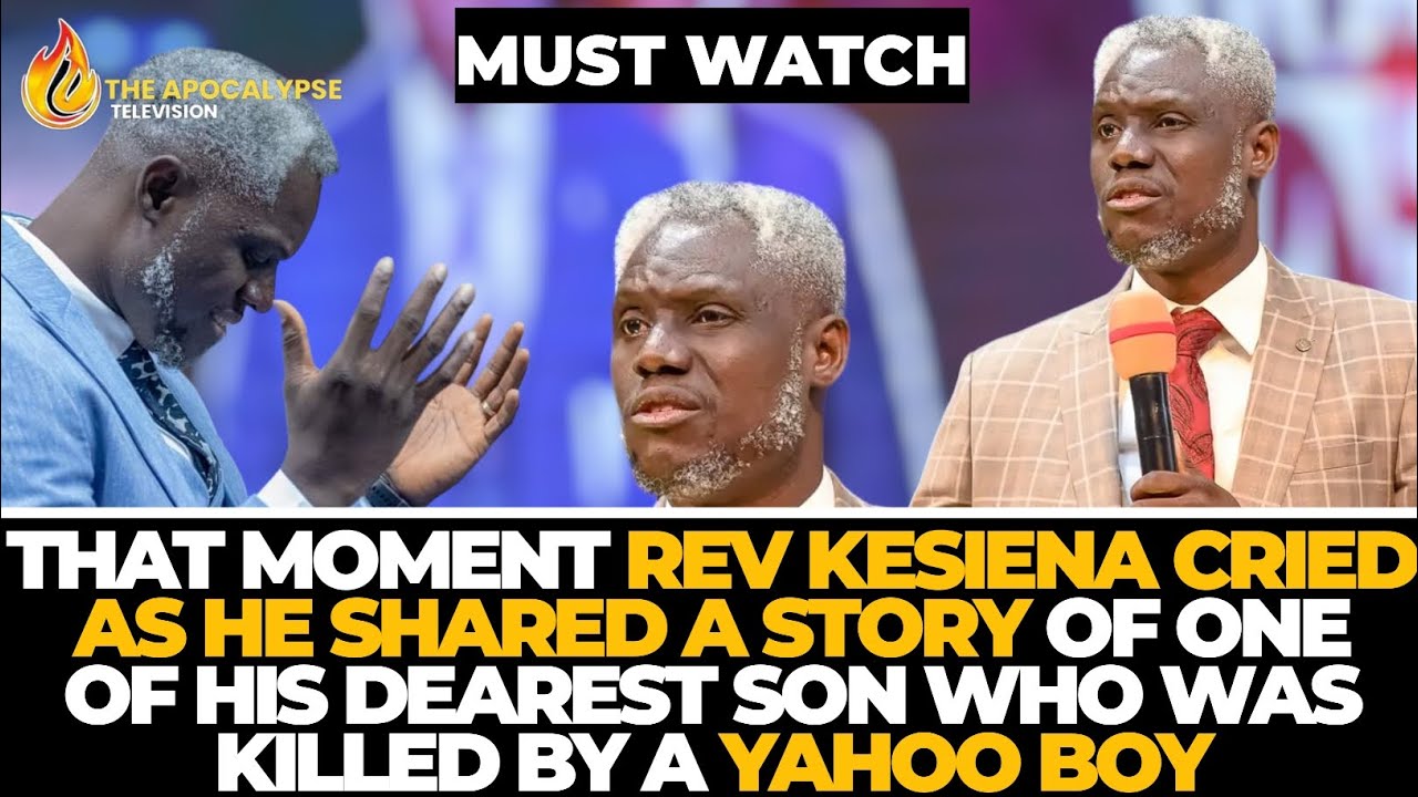KESIENA CRIED AS HE SHARED A STORY OF  HIS  SON WHO WAS KILLED BY A YAHOO BOY || REV KESIENA ESIRI